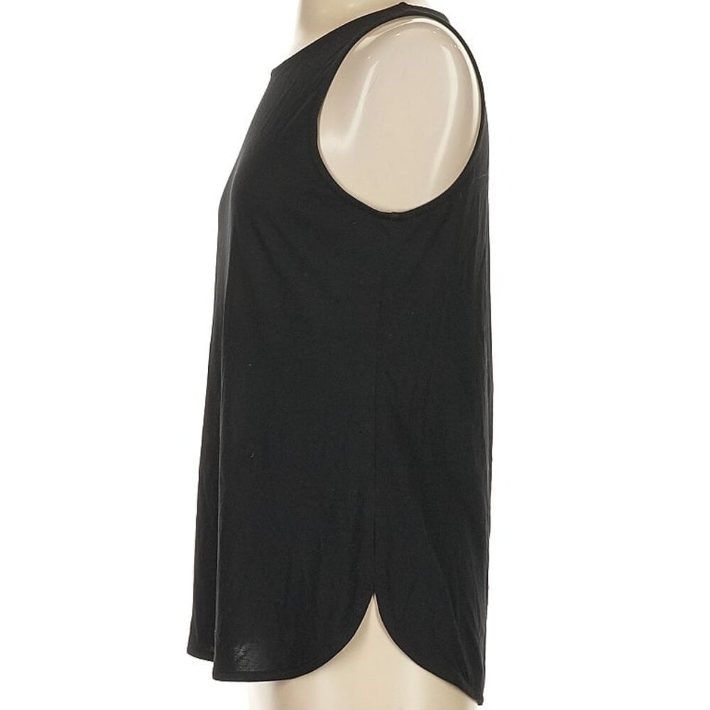 Peach brand NWT Alina Hi-Lo Top Black Modal Blend Size M - Picture 8 of 10